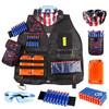 Tactical Vest Refill Magazine Darts Strap Kits for Nerf Blaster Outdoor Game Toy Compatible Nerf Mega Nerf Accessories