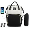 Mommy Maternity Diaper Travelling Bag With USB Port For Charging