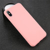 Solid Color Case for iPhone XS 11 Pro MAX XR X XS Max Candy Phone Cases for iPhone 11 7 6 6S 8