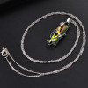 Rainbow Crystal Pendant Necklaces