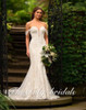 onlybridals Cheap Romantic Wedding Dress Lace Retro Bridal Gown Mermaid Wedding Custom