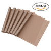 10PCS Reusable Heat Resistant BBQ Bakeware Mat