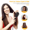 Blower Brush Hair Professional Hair Dryer Brush Salon Blow Dryer Hot Air Brush Hair Straightener Curler Comb One Step Hair Dryer