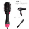 Blower Brush Hair Professional Hair Dryer Brush Salon Blow Dryer Hot Air Brush Hair Straightener Curler Comb One Step Hair Dryer