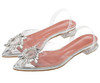 Pointed Toe Transparent Sandals