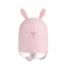 Lovely Rabbit Air Humidifier USB Aroma Diffuser with LED Lamp Mini Ultrasonic Cool Mist Maker Fogger for Office Home Car