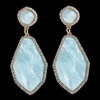 Bohemian Ethnic thread Fringe  Big Beads Statement Party hang Drop Earrings