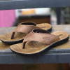 New Shoes Men Slippers Genuine Leather Beach Slippers Mens Flip Flop Sandals Summer Men Shoes Male Flip Flops A673