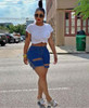 Mid Waist Destroyed Women Short Jeans Sexy Ripped Denim Shorts New Casual  Denim