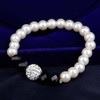 Simulated Pearl Jewelry Sets Party Pearl Earrings Necklace Bracelet Set Woman Earings Fashion Jewelry African Beads Jewelry Sets