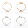 Vintage Silver Gold Anklet Female Letter Heart A-Z Bohemian cheville Boho Charm Jewelry Infinity Ankles Bracelets