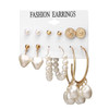 Set Acrylic Earrings For Women Bohemian Earrings Big Dangle Drop Earring