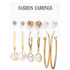 Set Acrylic Earrings For Women Bohemian Earrings Big Dangle Drop Earring