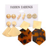 Set Acrylic Earrings For Women Bohemian Earrings Big Dangle Drop Earring