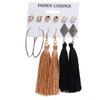 Set Acrylic Earrings For Women Bohemian Earrings Big Dangle Drop Earring