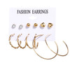 Set Acrylic Earrings For Women Bohemian Earrings Big Dangle Drop Earring