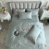 High Quality Luxury Embroidery 100S Satin Egyptian Cotton Bedding Set