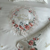 High Quality Luxury Embroidery 100S Satin Egyptian Cotton Bedding Set