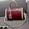 Super Quality Snakeskin Leather Shoulder Handbag