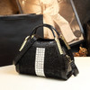 High Quality Luxury Diamond Handbag  Crocodile Pattern