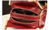 High Quality Luxury Diamond Handbag  Crocodile Pattern