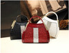 High Quality Luxury Diamond Handbag  Crocodile Pattern