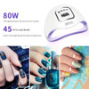 Nail Set Nail drill & Nail lamp Acrylic Kit