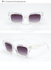 High Quality Rivet Shades Big Frame Leopard Style Sunglasses