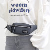 Women Nylon Waist Packs Fanny Pack Belt Sling Bags Laser Chest Phone Pouch Chest Bags