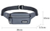 Women Nylon Waist Packs Fanny Pack Belt Sling Bags Laser Chest Phone Pouch Chest Bags