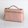 Fashion Crocodile Embossed Leather Women Clutch Make Up Bag Handbags