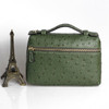 Fashion Crocodile Embossed Leather Women Clutch Make Up Bag Handbags