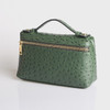 Fashion Crocodile Embossed Leather Women Clutch Make Up Bag Handbags