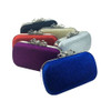 Women Bags leatherette Evening Bag Bow(s) Crystal Detailing
