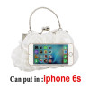 Brand Designer Bag Women Luxury Handbags Rose Floral Women Evening Bags