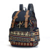 Women Canvas Vintinge Backpack Ethnic Backpack Bohemian Backpack Schoolbag