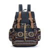 Women Canvas Vintinge Backpack Ethnic Backpack Bohemian Backpack Schoolbag