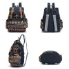 Women Canvas Vintinge Backpack Ethnic Backpack Bohemian Backpack Schoolbag