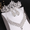 Luxury Crystal Beads Bridal Jewelry Sets Rhinestone Tiaras Crown Luxury Crystal Beads Bridal Jewelry Sets Rhinestone Tiaras Crown