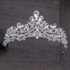Luxury Sparkling Crystal Bridal Jewelry Sets Choker Necklace Earrings Tiaras Sets Luxury Sparkling Crystal Bridal Jewelry Sets Choker Necklace Earrings Tiaras Sets