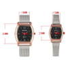 Couple Watch Stainless Steel Watch Men Women Quartz Casual Wristwatch