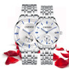 Top Quality Stainless Steel Quartz Watch Couple Wristwatches Men&Women