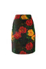 Jupe crayon à fleurs pour femmes