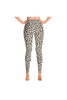 Legging de yoga à imprimé léopard