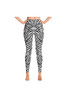 Legging de yoga à imprimé zèbre