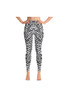 Legging de yoga à imprimé zèbre