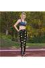 legging de yoga à fleurs legging de yoga à fleurs