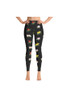 legging de yoga à fleurs legging de yoga à fleurs