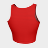 Haut de sport cramoisi micro stiped