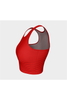 Haut de sport cramoisi micro stiped